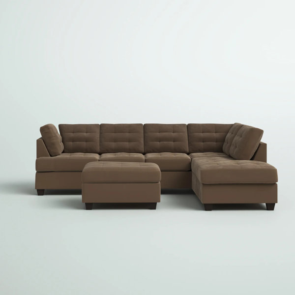 Latitude Run® 117" Wide Microfiber/Microsuede Reversible Stationary